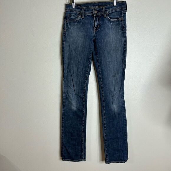 Citizens of humanity Ava low waist stretch straight leg denim jeans size 26 - Picture 1 of 13